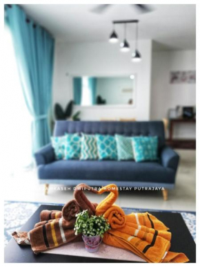 SulamKaseh Dwiputra Homestay Putrajaya With 4 Units AC, 3 Baths, WiFi & Pool View